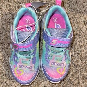 Sporto Kids Light-Up Sneakers - Pink and Blue
